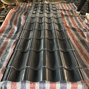 Lámina de aluminio antigua para techos de la industria del aluminio Minglufa, 0.4-1.2mm, tipo 828, extruida para tejas. - Product Image 1