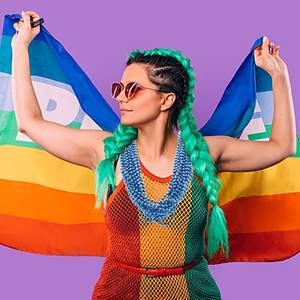 Nuovo orgoglio collana accessori e Gay orgoglio lesbica collana per costumi decorazione per il <span class=keywords><strong>mese</strong></span> <span class=keywords><strong>di</strong></span> orgoglio sfilate feste bomboniere - Product Image 4