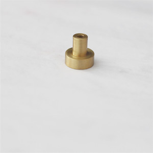 Tirador de Cajón Redondo de Latón 16x16, Estilo Minimalista, Accesorio para Muebles Antioxidante - Product Image 3