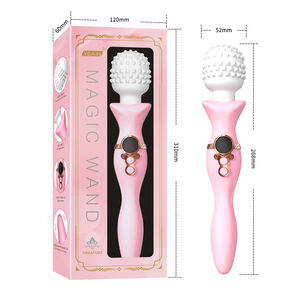Vibrador de lápiz labial para estimulación del pezón del clítoris de las mujeres 10 velocidades Control remoto IPX6 impermeable USB recargable adulto - Product Image 3