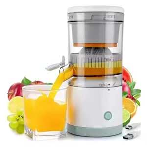 Presse-agrumes électrique multifonctionnel portable pour la maison avec séparation automatique des résidus, alimenté par batterie - Product Image 1
