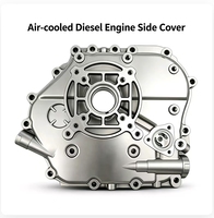 Pièces de moteur diesel de petite taille refroidi par air 168F/170F - Couvercle de carter