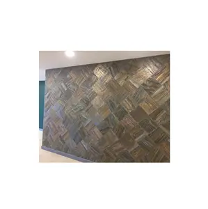 Best Quality Flexible Slate Forest Line Stone Veneer Sheets From Indian Supplier At Market Price At Low Price