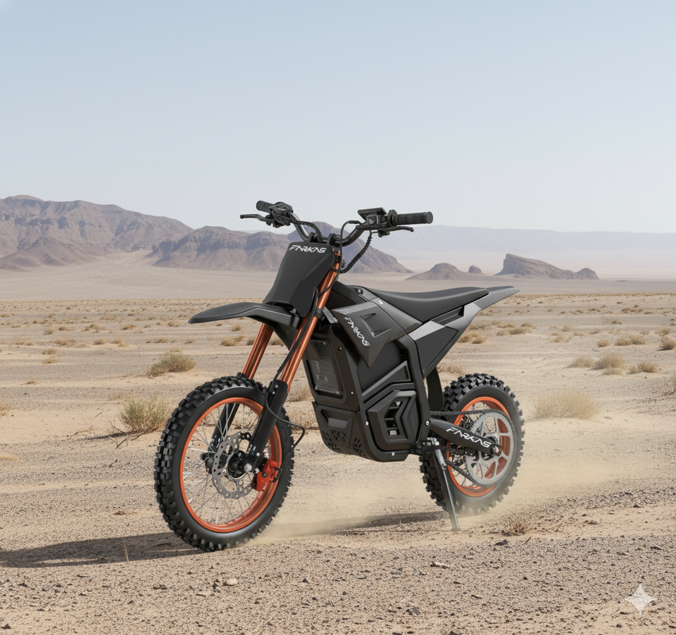 Picture of 48V 3000W Electric Dirt Bike 20.8Ah High Speed 55km/h Off Road All ...
