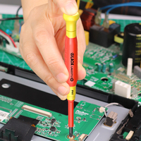 Jeu de tournevis de précision isolés micro hexagonaux Phillips en plastique LAOA de qualité industrielle pour la réparation d'ordinateurs et de téléphones portables