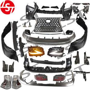 Lst Nhà Máy GX Bumper Lưới Tản Nhiệt Cho Lexus 2009 2019 Gx400 Gx460 Nâng Cấp 2020 Cơ Thể Kit Đèn Pha <span class=keywords><strong>Gx470</strong></span> - Product Image 1
