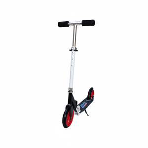 Scooter électrique blanc à 2 roues Kick Push Scooter bébé en acier pliable avec roues en PU 4PC/CS - Product Image 2