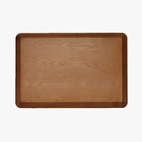 Tapis anti-fatigue en PVC à motif bois, épaisseur 19 mm, antidérapant, imperméable, coussinets pour les pieds, design moderne minimaliste
