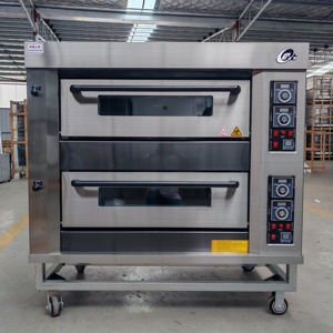 فرن غاز تجاري للمخابز بطبقتين و4 صواني، معدات مخبز، فرن خبز وكيك - Product Image 4