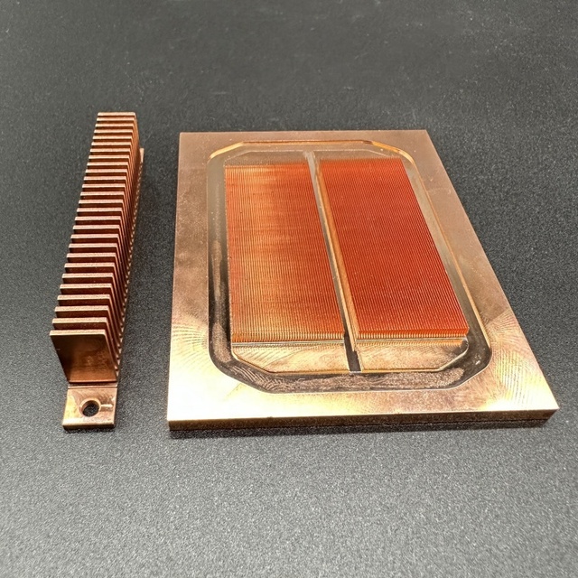 OEM High Performance Aluminum Copper Heatsinks Custom 6061 6063 Anodized Aluminum CNC Machining Heat Sink