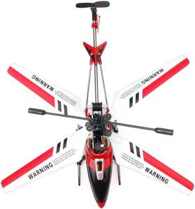 Helicóptero Eléctrico de Plástico <span class=keywords><strong>Syma</strong></span> S107/<span class=keywords><strong>S107G</strong></span> con Giroscopio, Ideal para Principiantes, Color Rojo, Incluye Baterías - Product Image 6
