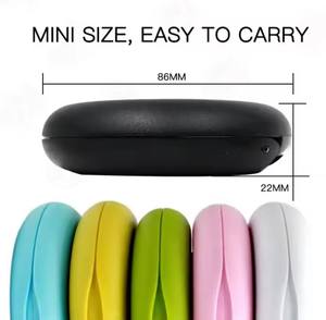 Orthodontische Multifunctionele Mondhygiëneproducten Nieuwe Slanke Dunne Tandheelkundige Ronde Aligner En Houder Met Spiegel - Product Image 6