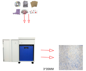 Déchiqueteuses de CD et de documents haute sécurité, avec une vitesse de déchiquetage très efficace, répondant aux exigences du travail de bureau intensif - Product Image 4