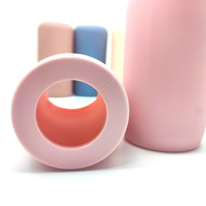 Guaina/Copertura in Gomma Siliconica per Bottiglia d'Acqua in <span class=keywords><strong>Vetro</strong></span> Personalizzata all'Ingrosso, <span class=keywords><strong>Guarnizione</strong></span> per Tè e Caffè - Product Image 5