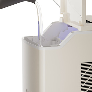 Ruiben Ice Maker Mini Round Ice Cube Machine 1.5L Capacity For Home Dormitory Milk Tea Shop - Product Image 5