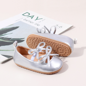 Nouveauté, belles chaussures pour bébé en PU solide, pour filles, pré-marcheuses - Product Image 5