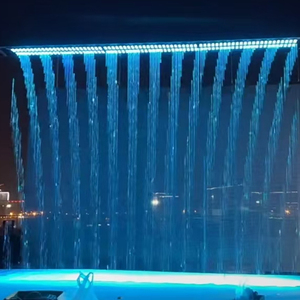 Cortina de Agua Digital, una Fuente de <span class=keywords><strong>Cascada</strong></span> Artificial Adecuada para Decoración de Elementos Acuáticos en Hoteles, Restaurantes y Villas - Product Image 1
