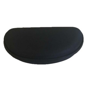 Étui à lunettes de pêche en EVA semi-rigide avec fermeture éclair, rectangulaire 167x75x65mm, style simple et robuste pour le rangement des lunettes - Product Image 3