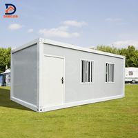 Vente en gros de petites maisons préfabriquées, kits de maison mobile prêts à être expédiés, module de conteneur, maison en bois avec matériaux de panneau sandwich en acier