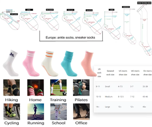 جوارب رجالية عالية الجودة من القطن الخالص بشعار مخصص، جوارب بيضاء عادية محبوكة بالجملة - Product Image 6