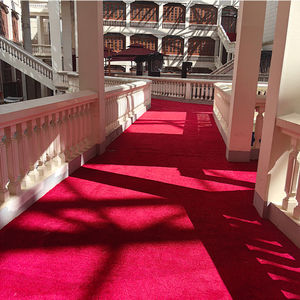 <span class=keywords><strong>Chambre</strong></span> salon tapis salle de banquet tapis rouge moderne simple grande surface entièrement posé ignifuge maille chanvre fond durable - Product Image 3