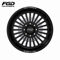 Jantes forgées polies FGD plus grandes 8x170 8x6.5 8x180 6/8 trous 22x12 24x14 26x14 26x16 pour GMC Sierra 2500 Ford F250 F350 RAM 2500