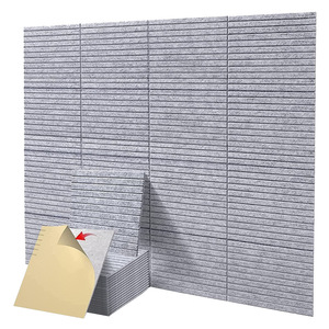 Fourniture transfrontalière de panneaux insonorisants en fibre de polyester, <span class=keywords><strong>isolation</strong></span> acoustique pour la <span class=keywords><strong>maison</strong></span>, auto-adhésifs pour murs - Product Image 1