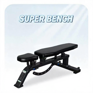 Banco de Gimnasio Multiángulo de Alta Resistencia para Entrenamiento de Pecho, Brazos y Hombros, con Posiciones Plana, Inclinada y Declinada - ¡Oferta Especial! - Product Image 1