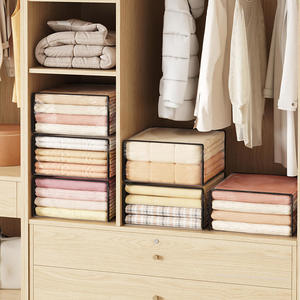 Cajas de sábanas y ropa para el hogar, bolsas de vacío transparentes <span class=keywords><strong>con</strong></span> <span class=keywords><strong>cremallera</strong></span>, Polymailers, bolsita de almacenamiento de ropa sucia personalizada, Plástico - Product Image 5