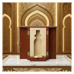 Boîte de luxe personnalisée pour bouteille de vin, boîte d'expédition de vin, design à double porte séparée personnalisé pour cadeaux de vin et événements d'entreprise - Product Image 1