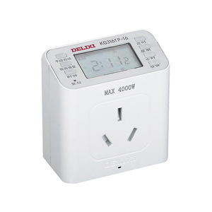 Delixi KG316TP Home <b>Smart</b> Timer Controller 220V 10A <b>Power</b> <b>Socket</b> <b>Plug</b> - Product Image 1