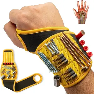 Personnalisation d'usine bricolage aimants Super puissants détient des vis outils de bracelet magnétique pour hommes, mari, papa, gars