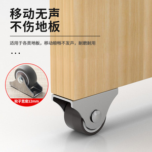 Winoda Silent Swivel <b>Caster</b> 50 Mm Directional <b>Wheel</b> For Furniture Drawer Cabinet - Product Image 1