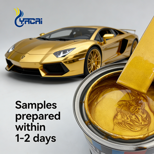 Yüksek Parlaklıkta Akrilik Otomotiv Metal Renkli Kaplamalar Lüks Altın Hava Koşullarına Dayanıklı Yüksek Kapsamlı Sıvı Sprey Boya Araba Araç - Product Image 3