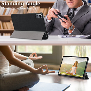 Funda para xiaomi <span class=keywords><strong>Pad</strong></span> <span class=keywords><strong>5</strong></span> <span class=keywords><strong>Pro</strong></span> de 12,4 pulgadas ultrafina con soporte triple para tableta - Product Image 6