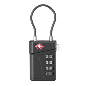 TSA-545 4 quay số đầy màu sắc hợp kim kẽm TSA số mã khóa kết hợp 008 khóa xi lanh TSA ổ khóa - Product Image 3