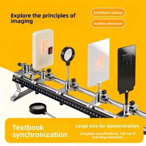 Equipo Experimental de Imagenología con Lentes Convexas y Cóncavas, Banco Óptico Eléctrico de Aluminio Fundido para <span class=keywords><strong>Física</strong></span> de Secundaria - Product Image 1