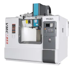 VMC850 GSK,Siemens,Fanuc Kontrol Pusat Mesin Penggilingan Cnc Vertikal 4 Sumbu 3 Poros