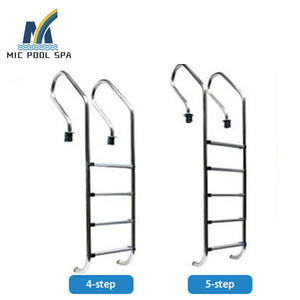 <span class=keywords><strong>Piscine</strong></span> commerciale en acier inoxydable, 3 <span class=keywords><strong>marches</strong></span>, <span class=keywords><strong>4</strong></span> <span class=keywords><strong>marches</strong></span>, au-dessus du <span class=keywords><strong>sol</strong></span> - Product Image 2