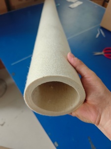 Tube en feutre de laine haute densité sur mesure pour applications industrielles (lubrification, polissage, filtration, impression) – Approvisionnement direct usine - Product Image 1