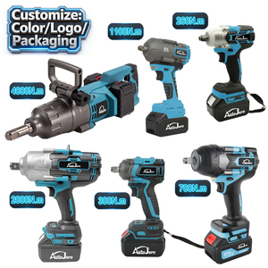 Set di Utensili Elettrici Portatili e Durevoli <span class=keywords><strong>18V</strong></span> 20V 21V 12V, Trapano <span class=keywords><strong>Avvitatore</strong></span> Senza Spazzole, Kit Industriale e Fai-da-Te - Product Image 4