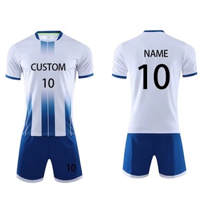 Camisetas de Fútbol Messi Cr7 2023-2025, Pantalones Cortos, Uniformes para Niños y Adultos, Estilo Retro, Corte Automatizado para Club de Fútbol - Product Image 4