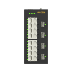 สำหรับ MIE4018-SL-16GP2GS สวิตช์อีเธอร์เน็ตอุตสาหกรรมพร้อมพอร์ต I/O 16 พอร์ต EtherNet/IP IP40 100M พอร์ตไฟฟ้า - Product Image 1