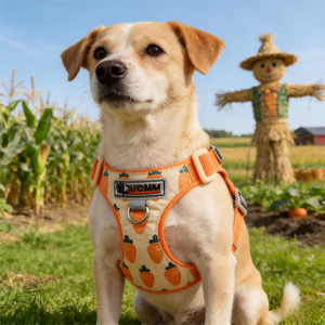 YG-8012 Rompi <span class=keywords><strong>Harness</strong></span> Hewan Peliharaan Berbahan Nilon dengan Desain Lipat di Dada dan Punggung, Bermotif Kartun Modis dan Berlapis - Product Image 3