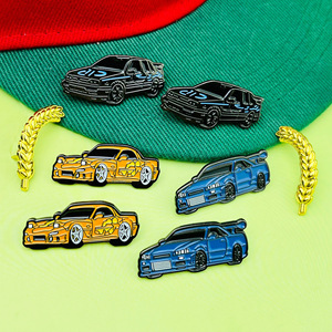 Broches en alliage métallique pour voiture, broches unisexes en alliage de zinc, cadeau tendance - Product Image 4