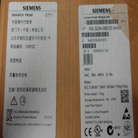 6SL3224-0BE25-5AA0 G120 Module PM240 Original Brand New