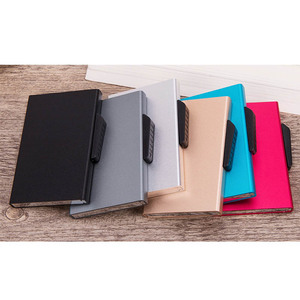 Portacarte Automatico per <span class=keywords><strong>Carte</strong></span> di Credito e Documenti per Uomo e <span class=keywords><strong>Donna</strong></span>, Portafoglio Pop-up in Alluminio, Custodia da Viaggio in Metallo Anti-Protezione - Product Image 5