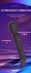 <span class=keywords><strong>Pussy</strong></span> Vaginale Clitors Volwassen Av Wand <span class=keywords><strong>Massager</strong></span> Waterdichte Elektrische Handheld Vrouwelijke Dildo Vibrator Paar Seksspeeltjes Voor Vrouwen - Product Image 5