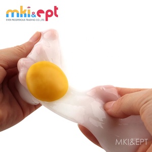 Jouets éducatifs EPT, jouets en plastique doux et non collants, pâte magique en forme d'œuf mignonne - Product Image 2