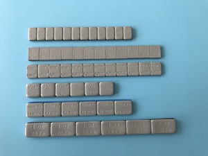 신형 접착식 휠 웨이트 스틸 1/4온스 (0.25온스) 1/2온스 1온스 자동차 밸런스 블록 - Product Image 4